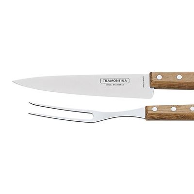 Kit Churrasco 2 Peças Tramontina 26499037 Marrom 26499037
