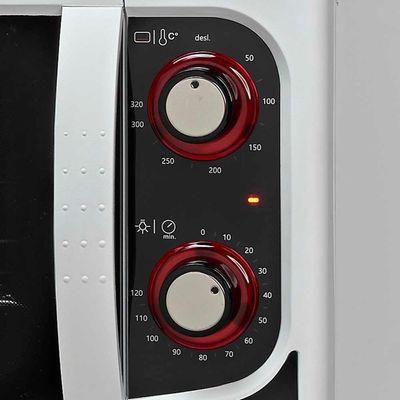 Forno Elétrico 44 Litros Fischer Gourmet Grill Bancada Branco 220V