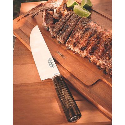 Faca Para Churrasco Tramontina 21141198 Com Bainha 8 Castanha