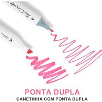 Kit Caneta Marcador Para Colorir Professional - 36 Unidades