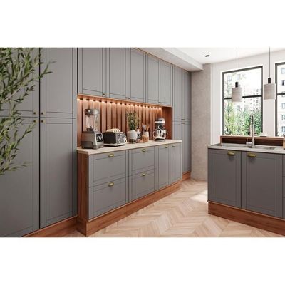 Armário Aéreo Cozinha Modulado Bella 2602 Com 2 Portas 80cm Branco