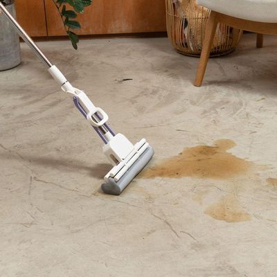 Mop Simplo Slim Esponja Com Sistema De Alavanca