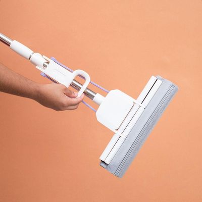Mop Simplo Slim Esponja Com Sistema De Alavanca