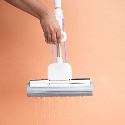 Mop Simplo Slim Esponja Com Sistema De Alavanca