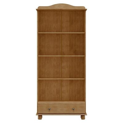 Armario Cristaleira Madeira Maciça 85 Cm 8932 Freijo Milani Store Freijo