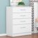 Kit Guarda Roupa Solteiro 3 Portas Wind Cômoda Astral Branco