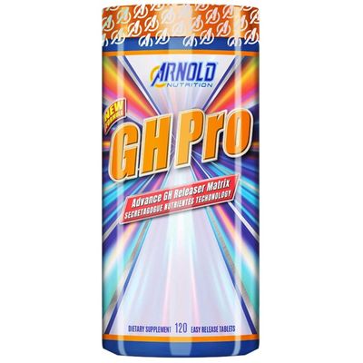 Gh Pro Arnold Nutrition com 120 tabletes Testo Booster