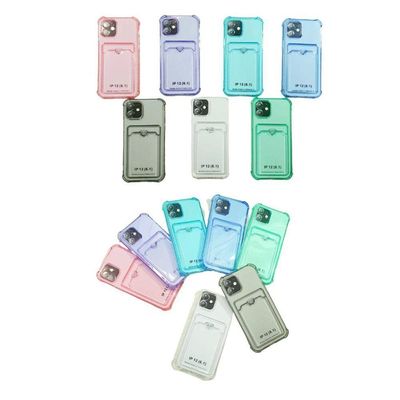 Capinha Iphone 12 6.1 Translucida Cor Verde