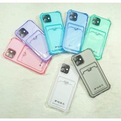 Capinha Iphone 12 6.1 Translucida Cor Verde