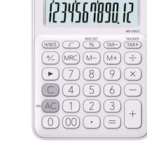 Calculadora de Mesa Casio Branca - MS-20UC-WE-W-DC