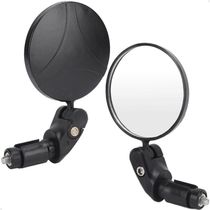 Kit 2 Peças Espelho Retrovisor Giratório 360° Lorben Bike Guidão Bicicleta Articulado Segurança