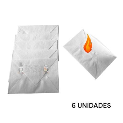 Envelope Flash 6 Unidades - Panda Magic
