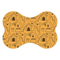 Tapete Comedouro Ração Cachorro Pet Cão Dog Lona Nº5 - 37x54
