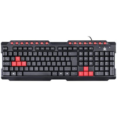 Teclado Usb Gamer Vx Gaming Dragon V2 Abnt2 1.8M Preto Com V