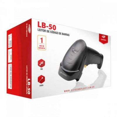 Leitor De Código De Barras Usb Lb-50Bk C3Tech