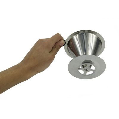 Filtro De Café Coador Aço Inox Reutilizável Ecológico