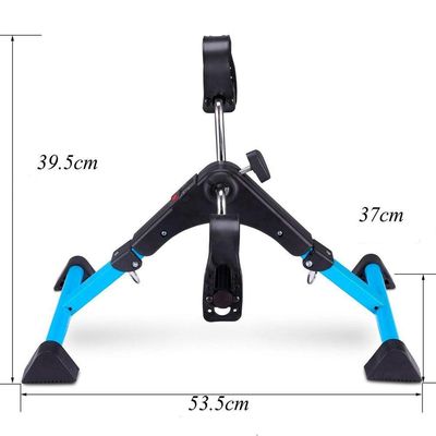 Mini Bicicleta Ergométrica Lorben Cicloergômetro Para Pernas E Braços Com Monitor Digital Gt931-bl