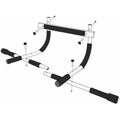 Barra Fixa Mista Paralela De Porta Lorben Para Exercícios Academia Musculação