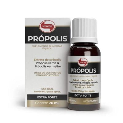 Própolis Líquida 20ml Saúde e Imunidade