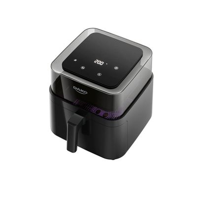 Fritadeira Air Fryer Dako Digital Com 6 Litros E Visor 360° 4 Em 1 110V