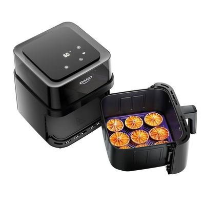 Fritadeira Air Fryer Dako Digital Com 6 Litros E Visor 360° 4 Em 1 110V