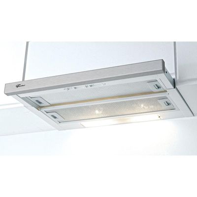 Depurador Fischer Slim De Embutir Inox 60 Cm 220V