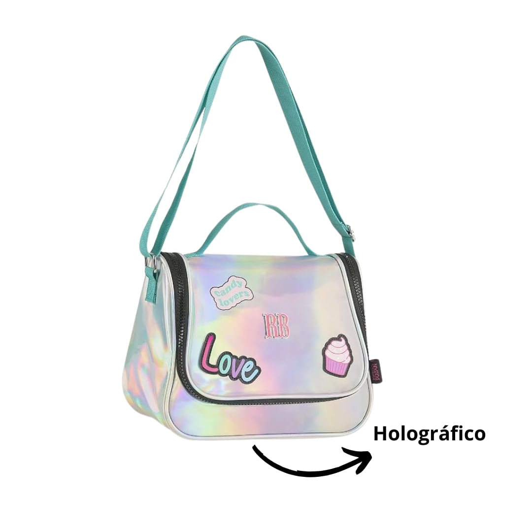 Lancheira Térmica Holográfica Rebecca Bonbon - Clio