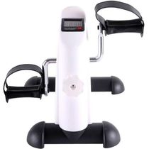 Mini Bicicleta Ergométrica Lorben Branca Fisioterapia Reabilitação Com Monitor Digital Gt380-w