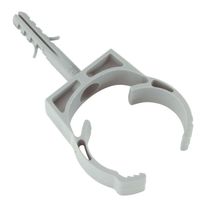 Abraçadeira Com Bucha 1/2" Tramontina Cinza Tramontina