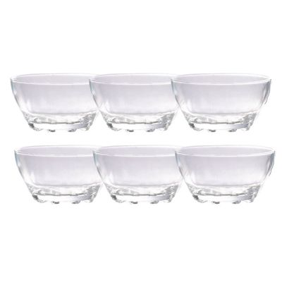 Conjunto 6 Tigelas de Sobremesa Vidro 300ml Joulie Cazza