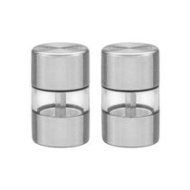 Conjunto De Moedores Para Sal E Pimenta Realce Inox