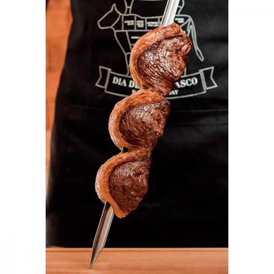 Espeto Para Churrasco Com Lâmina Inox 65 Cm