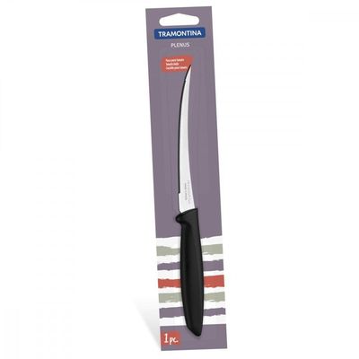 Faca para Tomate Tramontina Plenus Preto 5´´