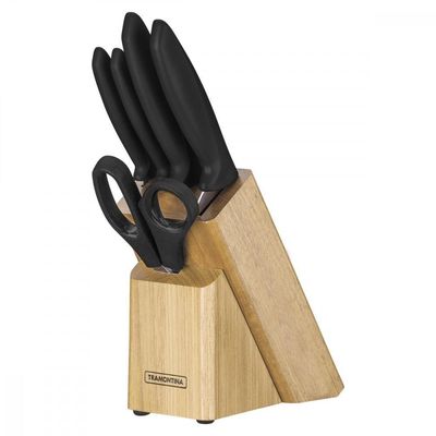 Jogo de Facas Tramontina Plenus com Lâminas em Aço Inox