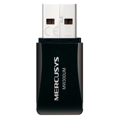 Mini Adaptador Usb Wireless N300 Mw300Um