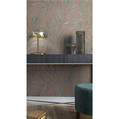 Papel De Parede Modernista Folhagem 32205 Tam 4m²