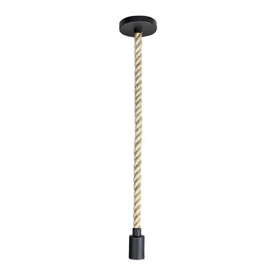 Lustre Pendente Blumenau Sailor E27 Bivolt Preto