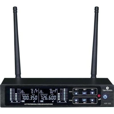 Microfone Sem Fio Harmonics Hsf300-2