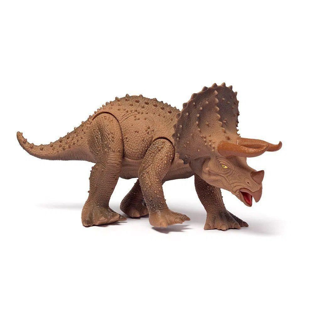 Dino World - Triceratops Com Som 2089 - Cotiplas 2089