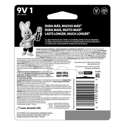 Bateria Alcalina 9V Com 1 Unidade