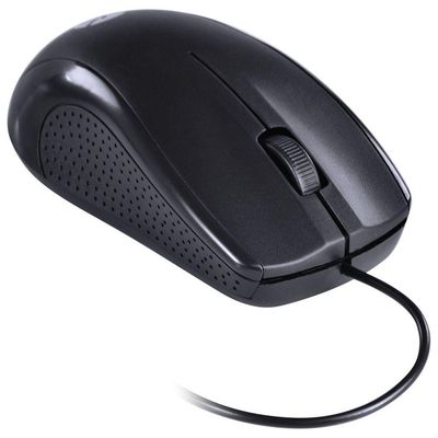 Mouse Óptico Corp 1000 Dpi Cabo Usb 1.8M Preto - Cm100
