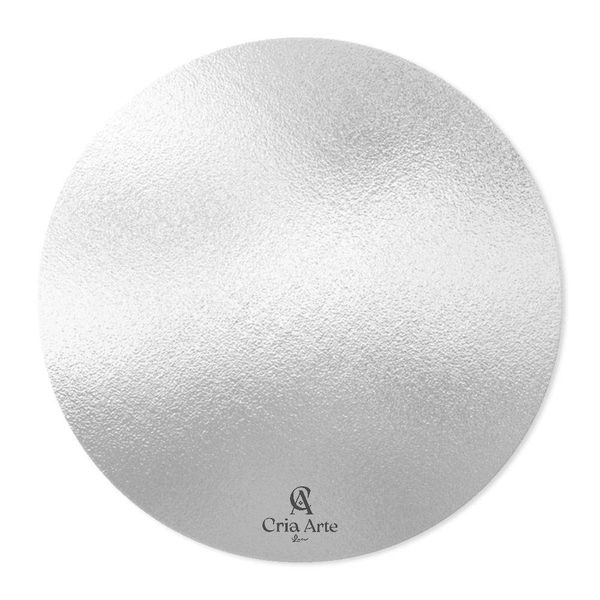 Cake Board Prata - Cria Arte Laser 35cm