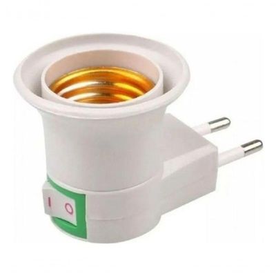 Adaptador De Tomada E27 Para Lâmpadas - Praticidade E Facilidade Na Instalação