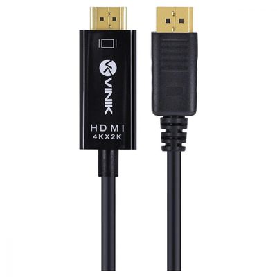 Cabo Displayport 1.3 Para Hdmi 2.0 4K 30Hz Ultra Hd 2 Metros
