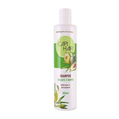 Capi Hair Shampoo Fortalecedor Abacate E Bambu 300ml (1028)