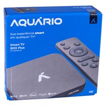 Smart Box 4K STV3000 Plus Aquário Preta Uni