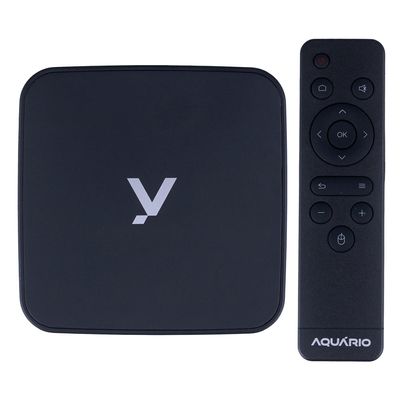 Smart Box 4K STV3000 Plus Aquário Preta
