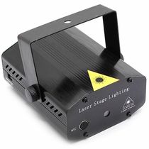 Mini Projetor Laser Canhão de Luz Efeitos Holográfico 150mw Iluminação para Festa