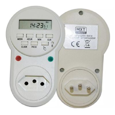 Temporizador Timer Iluminacao Vitrine Fachada Loja Bivolt 10a