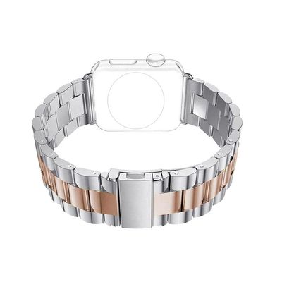 Pulseira Relogio Smartwatch 3 Elos Smartband Aço Inox